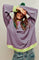 Amelia | Oversized Strickpullover mit Ringelstreifen 0