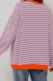 Amelia | Oversized Strickpullover mit Ringelstreifen 8