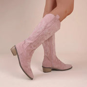 Bexley | Damen Westernstiefel mit weiter Wadenpassform und Seitenreißverschluss 2