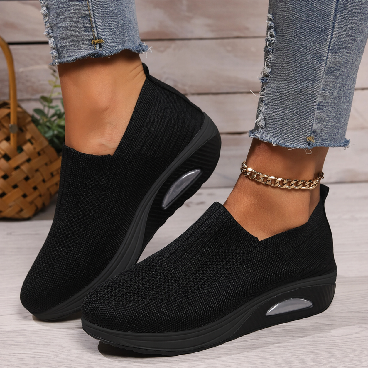 Buty Ortopedyczne Damskie Z Arch Support, Wygodne I Amortyzujące, Łatwe Do Zakładania 0