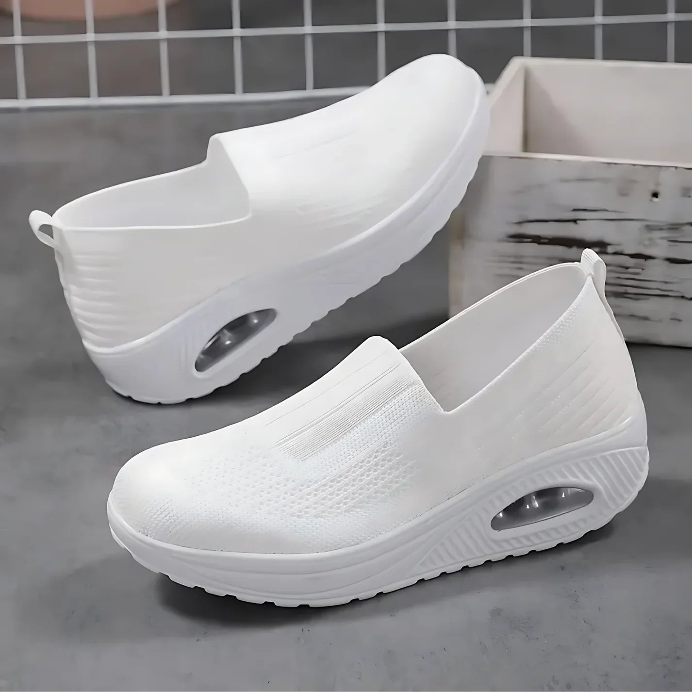 Buty Ortopedyczne Damskie Z Arch Support, Wygodne I Amortyzujące, Łatwe Do Zakładania 1