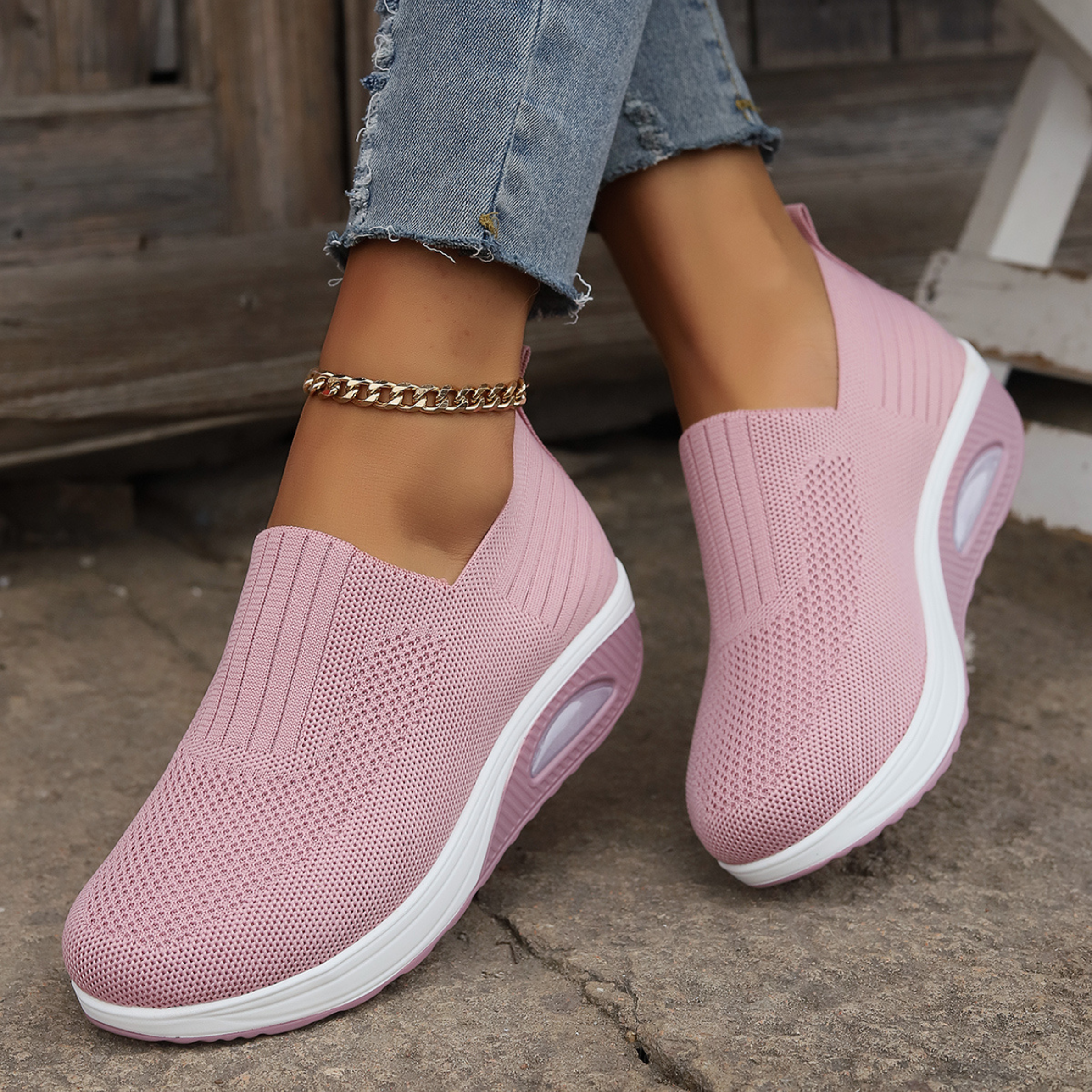 Buty Ortopedyczne Damskie Z Arch Support, Wygodne I Amortyzujące, Łatwe Do Zakładania 6