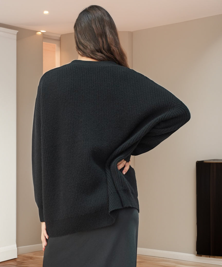 Damski kardigan oversize zapinany na guziki – luźny, stylowy i wygodny 8