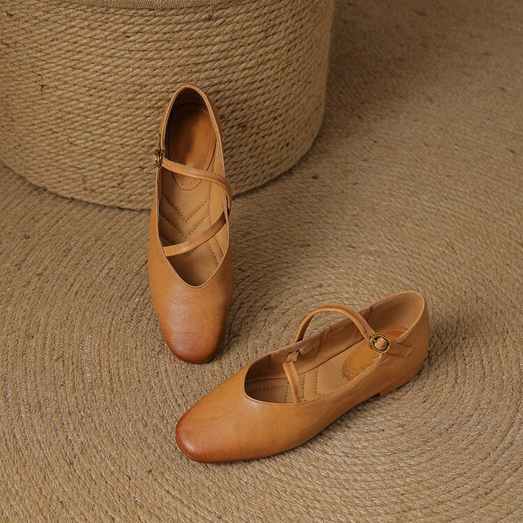 Damskie buty Mary Jane z ortopedycznym wsparciem i regulowanym paskiem 2