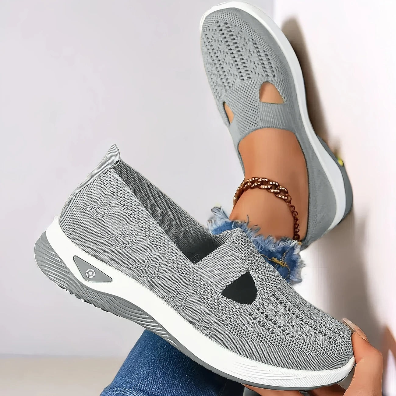 Damskie buty ortopedyczne z arch support, oddychające i antypoślizgowe 3