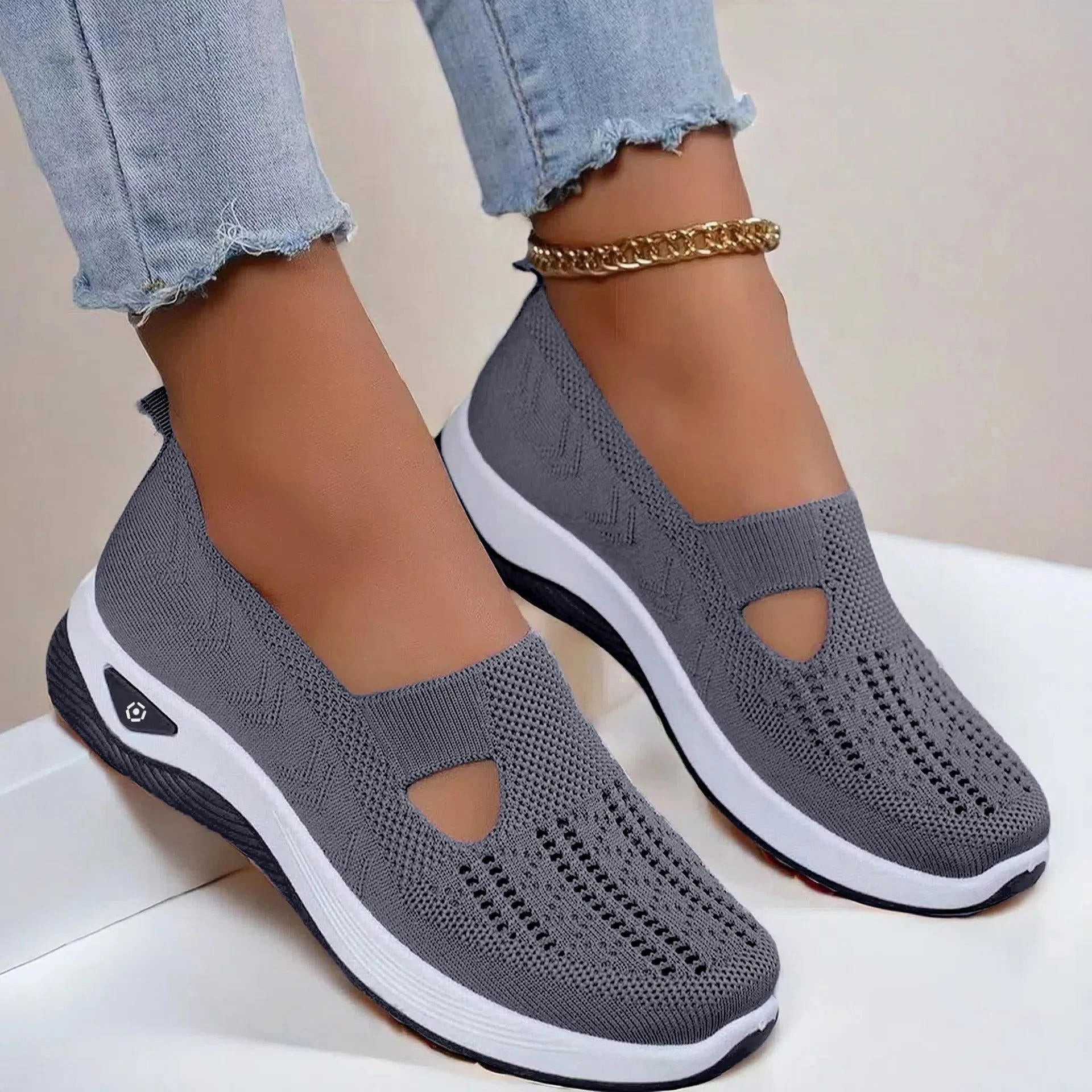 Damskie buty ortopedyczne z arch support, oddychające i antypoślizgowe 8