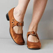 Damskie buty wiosenne z paskami na klamrę - eleganckie i wygodne 0