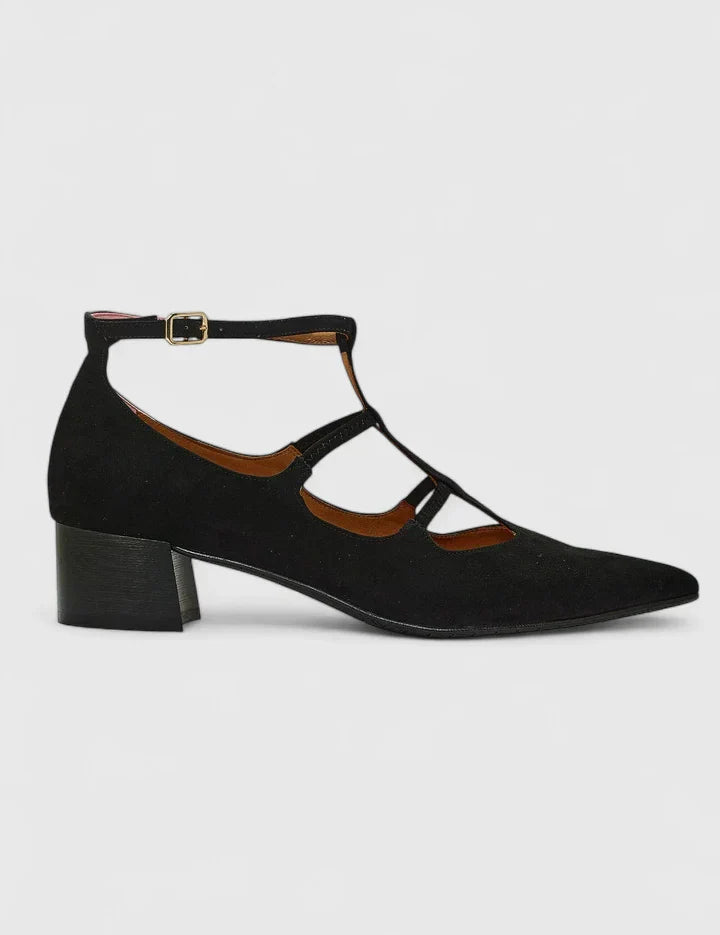 Damskie eleganckie szpilki ortopedyczne z obcasem 4 cm na wiosnę 0