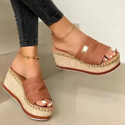 Damskie sandały na koturnie espadryle - eleganckie i wygodne na lato 2