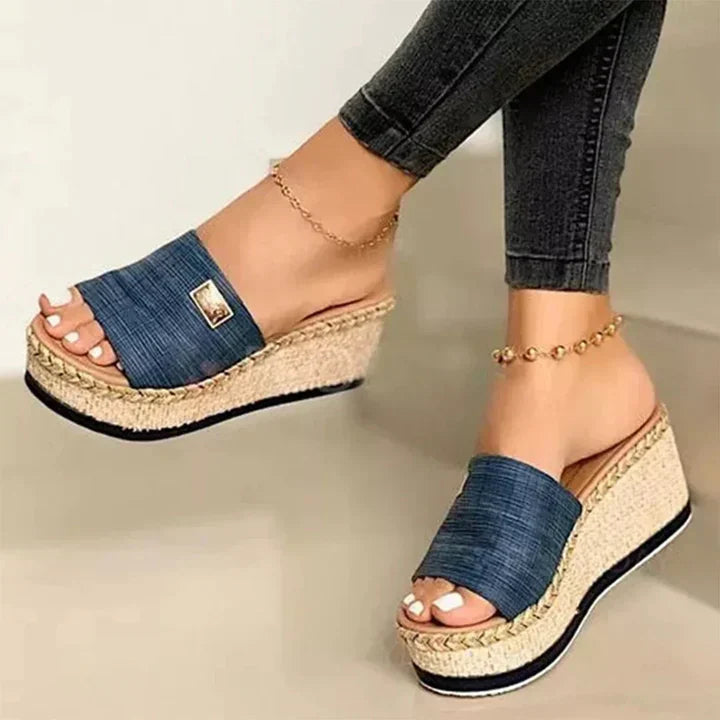 Damskie sandały na koturnie espadryle - eleganckie i wygodne na lato 3
