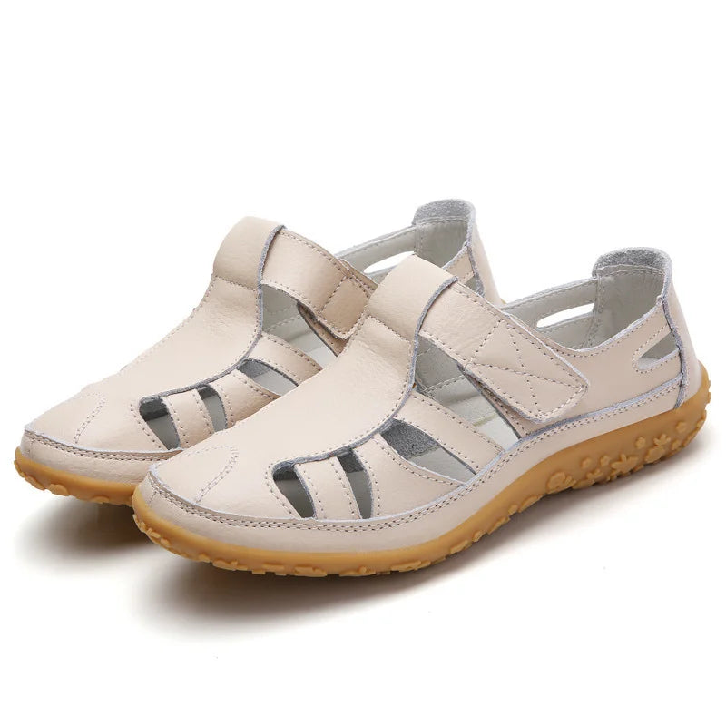 Damskie sandały ortopedyczne z arch support na elastycznej podeszwie 11