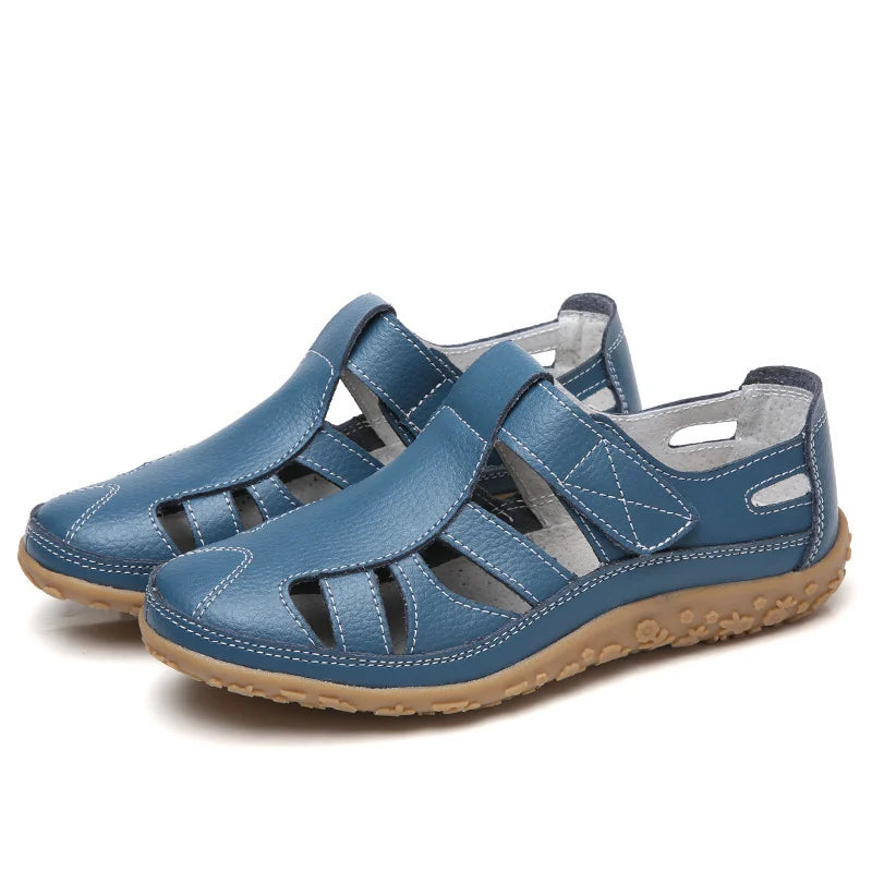 Damskie sandały ortopedyczne z arch support na elastycznej podeszwie 3