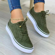 Damskie sneakersy na platformie Felicja - komfortowe i stylowe obuwie codzienne 2
