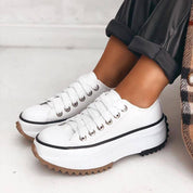 Damskie sneakersy na platformie z arch support, nowoczesny styl i wygoda 3