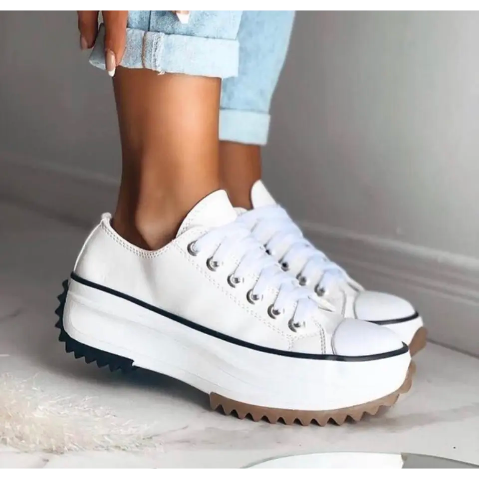 Damskie sneakersy na platformie z arch support, nowoczesny styl i wygoda 4
