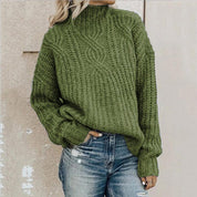 Drune Übergröße Rollkragenpullover 0