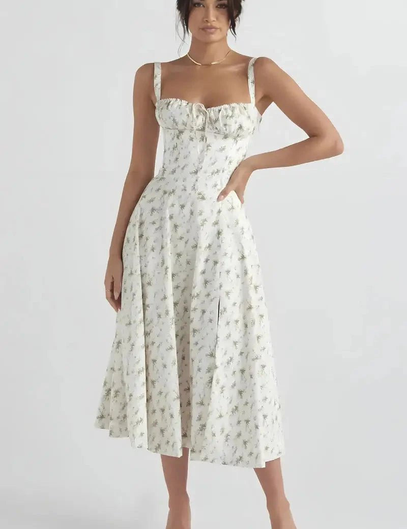 Elegancka Sukienka Maxi Na Wesele, Wieczorowa Sukienka Letnia Maxi, Idealna Na Przyjęcia I Wakacje 0