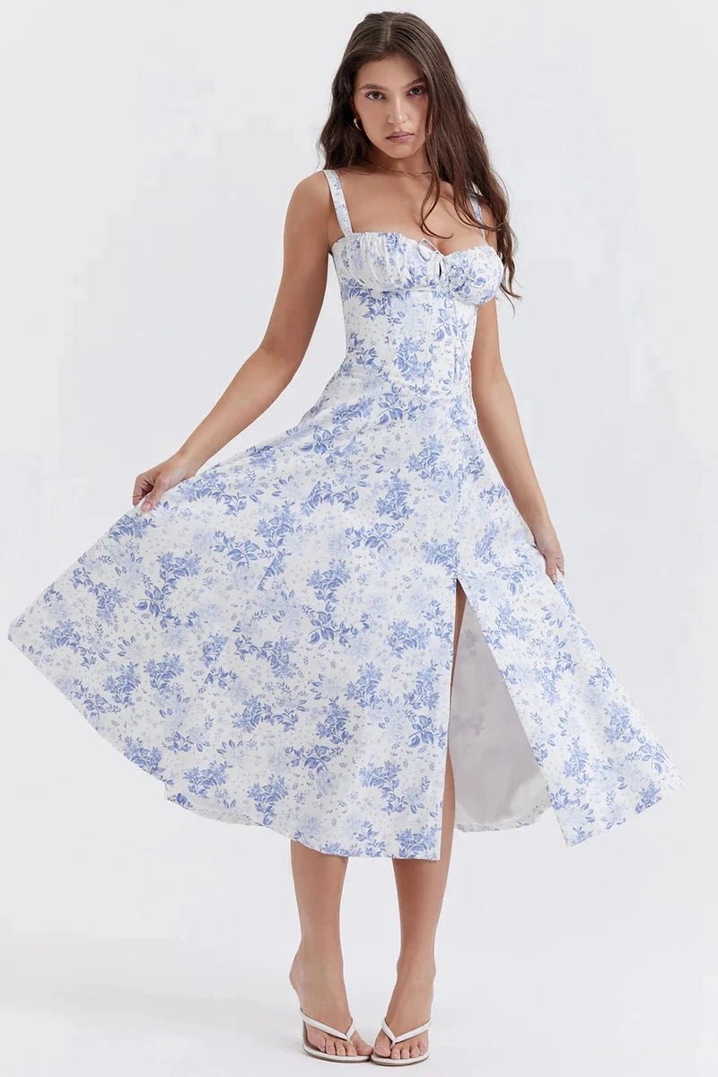Elegancka Sukienka Maxi Na Wesele, Wieczorowa Sukienka Letnia Maxi, Idealna Na Przyjęcia I Wakacje 12