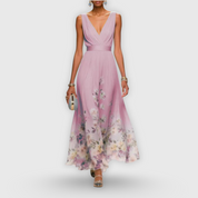 Elegancka sukienka dla kobiet | Letnia sukienka maxi z przewiewnym krojem 1