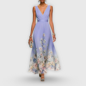 Elegancka sukienka dla kobiet | Letnia sukienka maxi z przewiewnym krojem 2