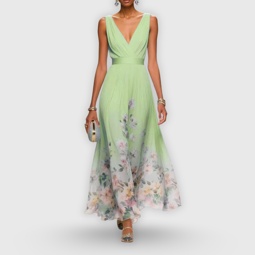 Elegancka sukienka dla kobiet | Letnia sukienka maxi z przewiewnym krojem 3