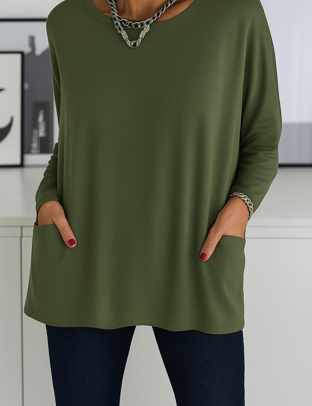 Elegancki Top Damski na Co Dzień - Stylowy i Wygodny Topy Damskie Idealne na Każdą Okazję 4