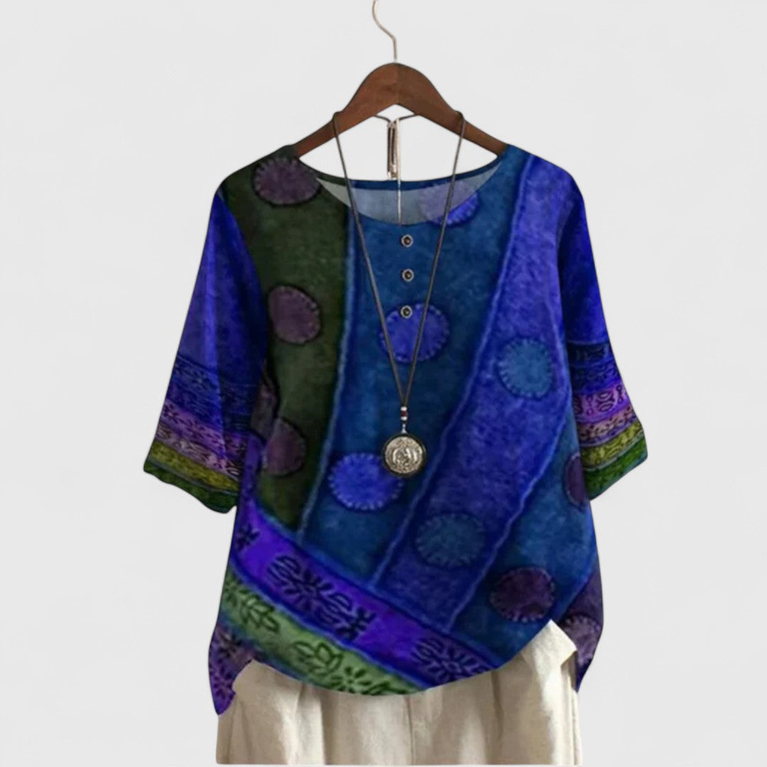 Elegancki boho top dla kobiet na lato - przewiewny i stylowy 4