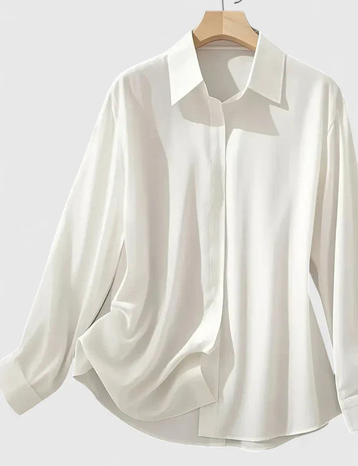 Elegancki top damski z kołnierzykiem - idealny na każdą okazję 1