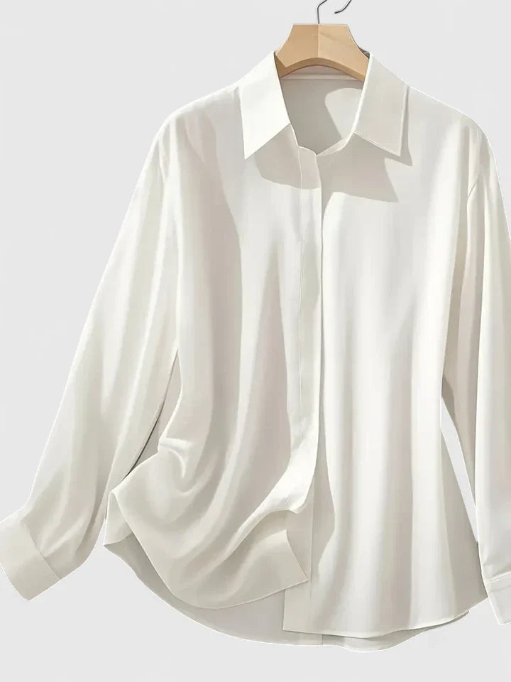Elegancki top damski z kołnierzykiem - idealny na każdą okazję 1