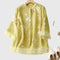 Elegancki top z haftowanymi kwiatami dla kobiet - Casual i stylowy 6