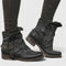 Eleganckie Botki Damskie Vintage z Klamrą na Wiosnę - Wygodne Buty Damskie do Codziennych Stylizacji 4