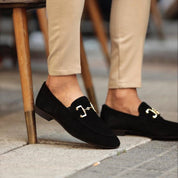 Eleganckie mokasyny męskie z arch support - wsuwane buty wizytowe 2