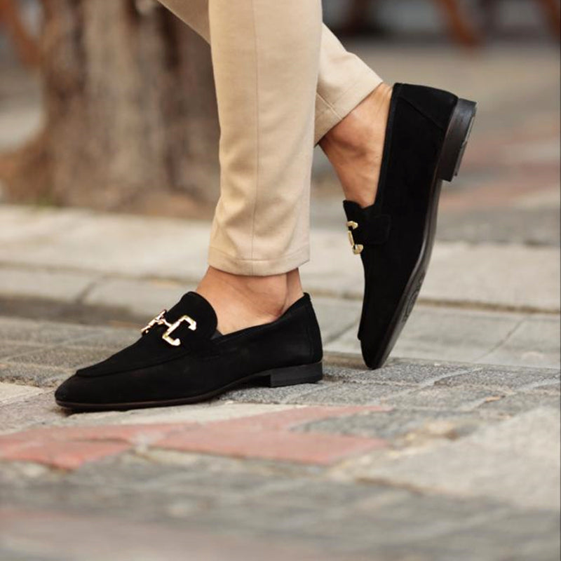 Eleganckie mokasyny męskie z arch support - wsuwane buty wizytowe 3