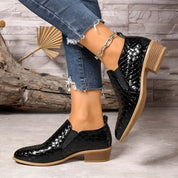 Eleganckie wsuwane buty damskie na obcasie - komfort i styl 1