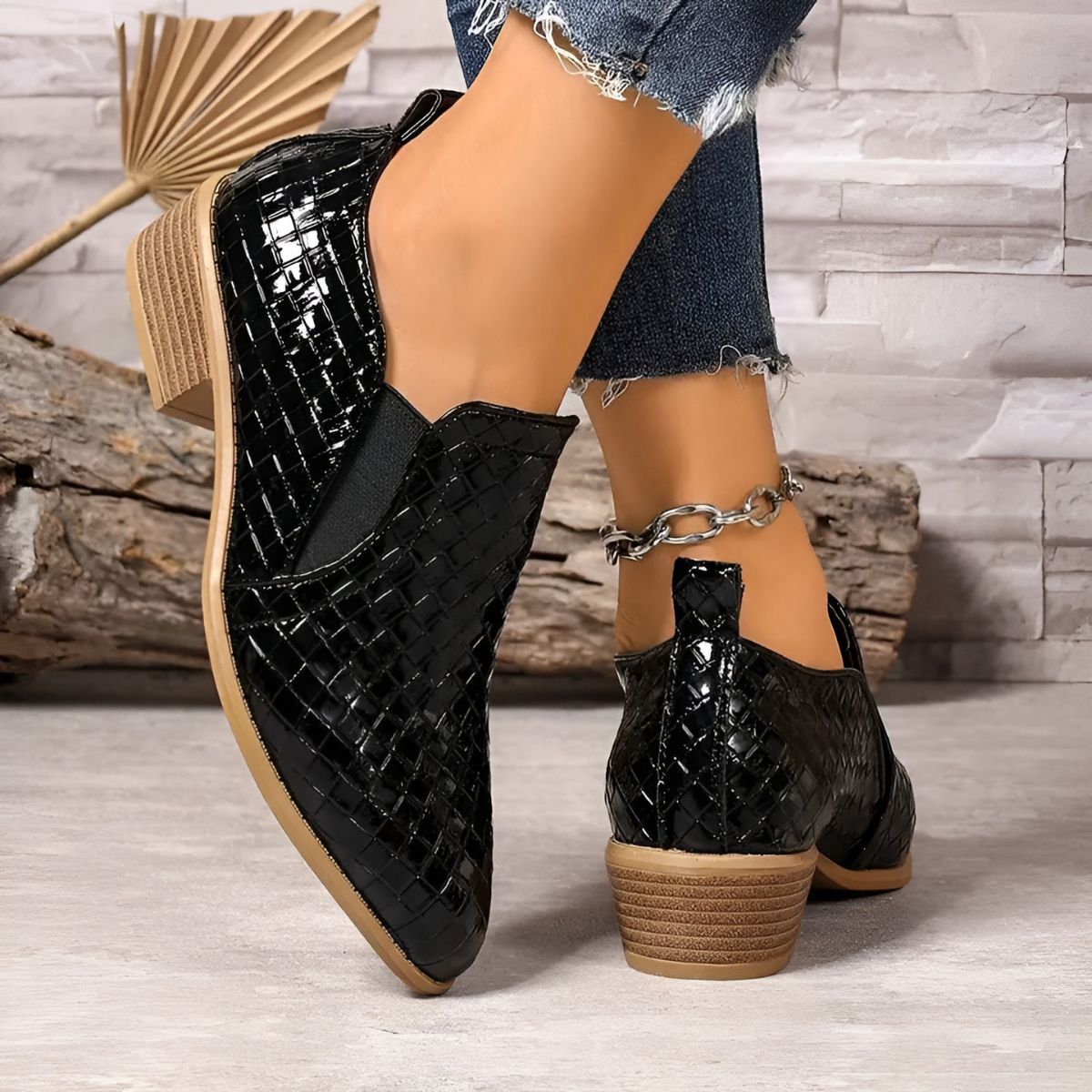 Eleganckie wsuwane buty damskie na obcasie - komfort i styl 2