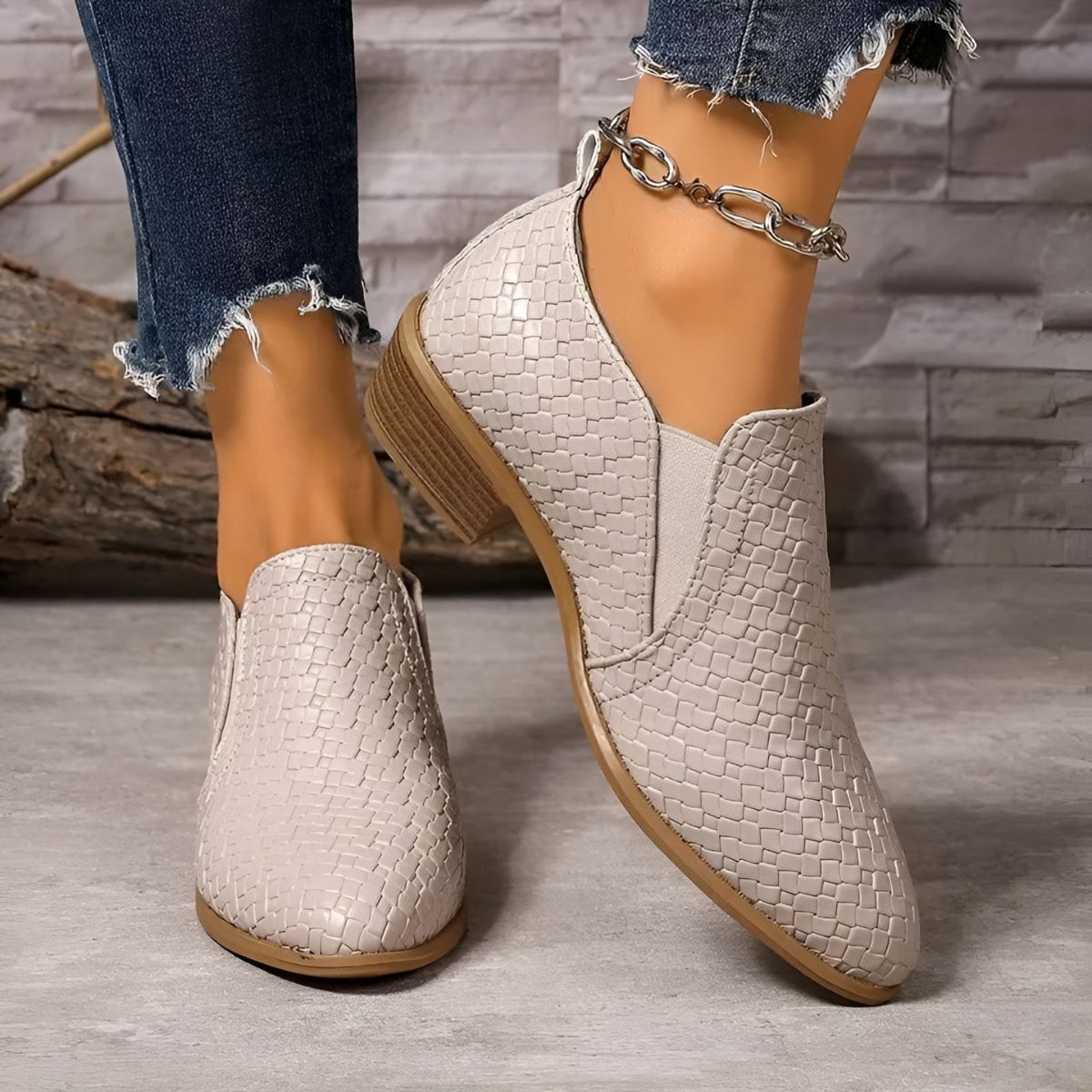 Eleganckie wsuwane buty damskie na obcasie - komfort i styl 5