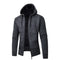 Konstantin | Kapuzenjacke mit Wattierung und Teddyfutter 7