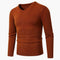 Lukas | Herren Slim-Fit Feinstrick-Pullover V-Ausschnitt gerippte Bündchen 6