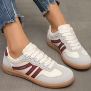 Nora | Damen Orthopädische Sneaker mit Breiter Zehenbox und Schnürung 10
