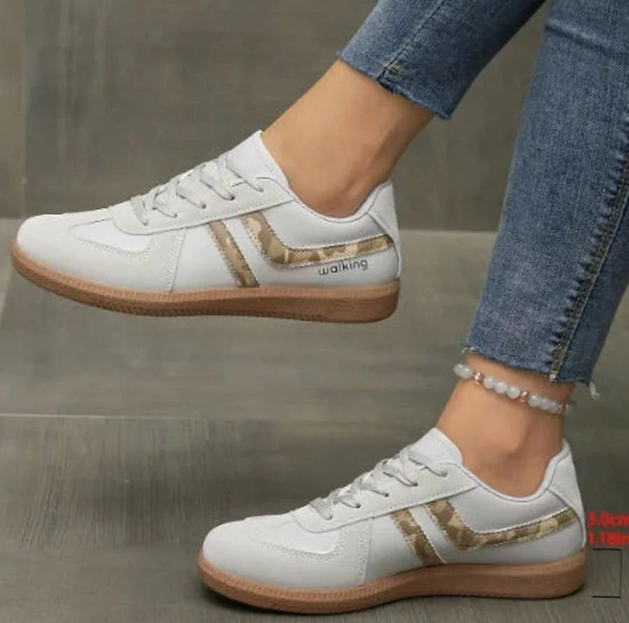 Nora | Damen Orthopädische Sneaker mit Breiter Zehenbox und Schnürung 11