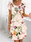 Sukienka Caroline - Elegancka z Falbaną i Krótkim Rękawkiem dla Kobiet 1
