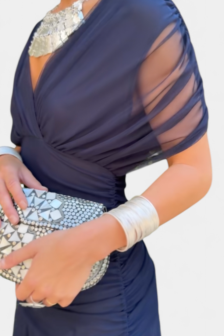 Sukienka Maxi Kwiatowa Elegancka na Wesele i Letnie Przyjęcia - Stylowa Sukienka Wieczorowa Maxi 10