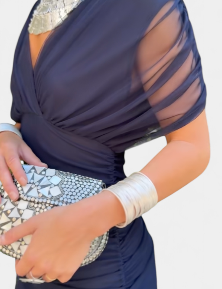 Sukienka Maxi Kwiatowa Elegancka na Wesele i Letnie Przyjęcia - Stylowa Sukienka Wieczorowa Maxi 10