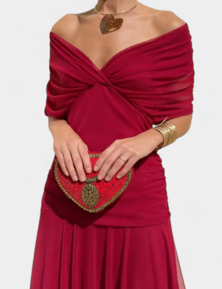 Sukienka Maxi Kwiatowa Elegancka na Wesele i Letnie Przyjęcia - Stylowa Sukienka Wieczorowa Maxi 11